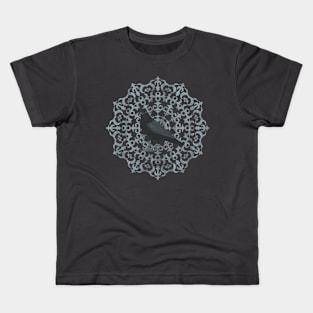 Raven Mandala Kids T-Shirt